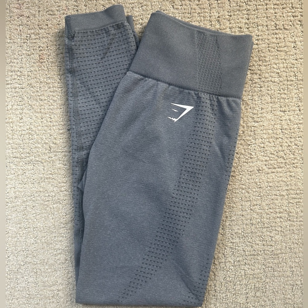 Gymshark Vital 2.0 Seamless Leggings in color Smokey Grey Marl